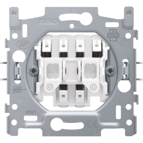 Niko schakelaars en stopcontactmechanismes voor elektrische installaties