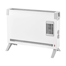 Verplaatsbare elektrische convector met thermostaat voor bijverwarming