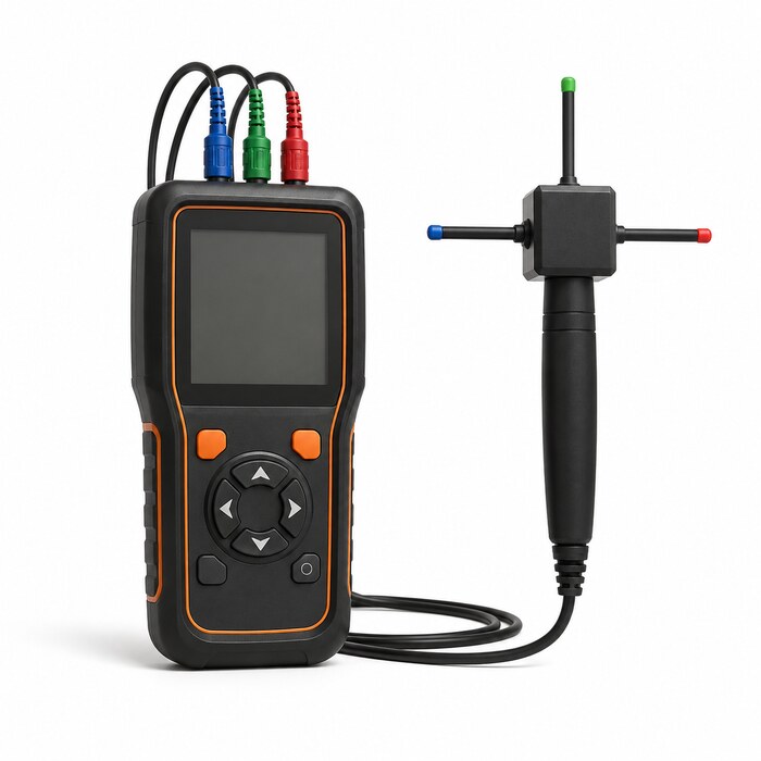 Professionele magneetveldmeters om magnetische velden en elektromagnetische belasting te meten