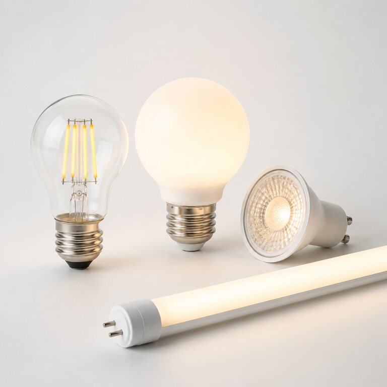 Lichtbronnen en lampen