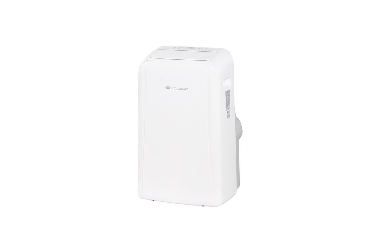 Witte mobiele airco voor plaatselijke koeling van binnenruimtes