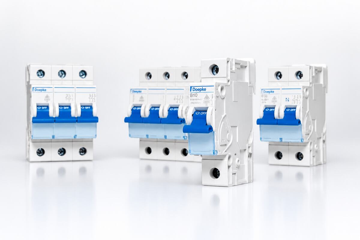 Modulaire installatieautomaten voor montage op DIN-rail in een verdeelkast