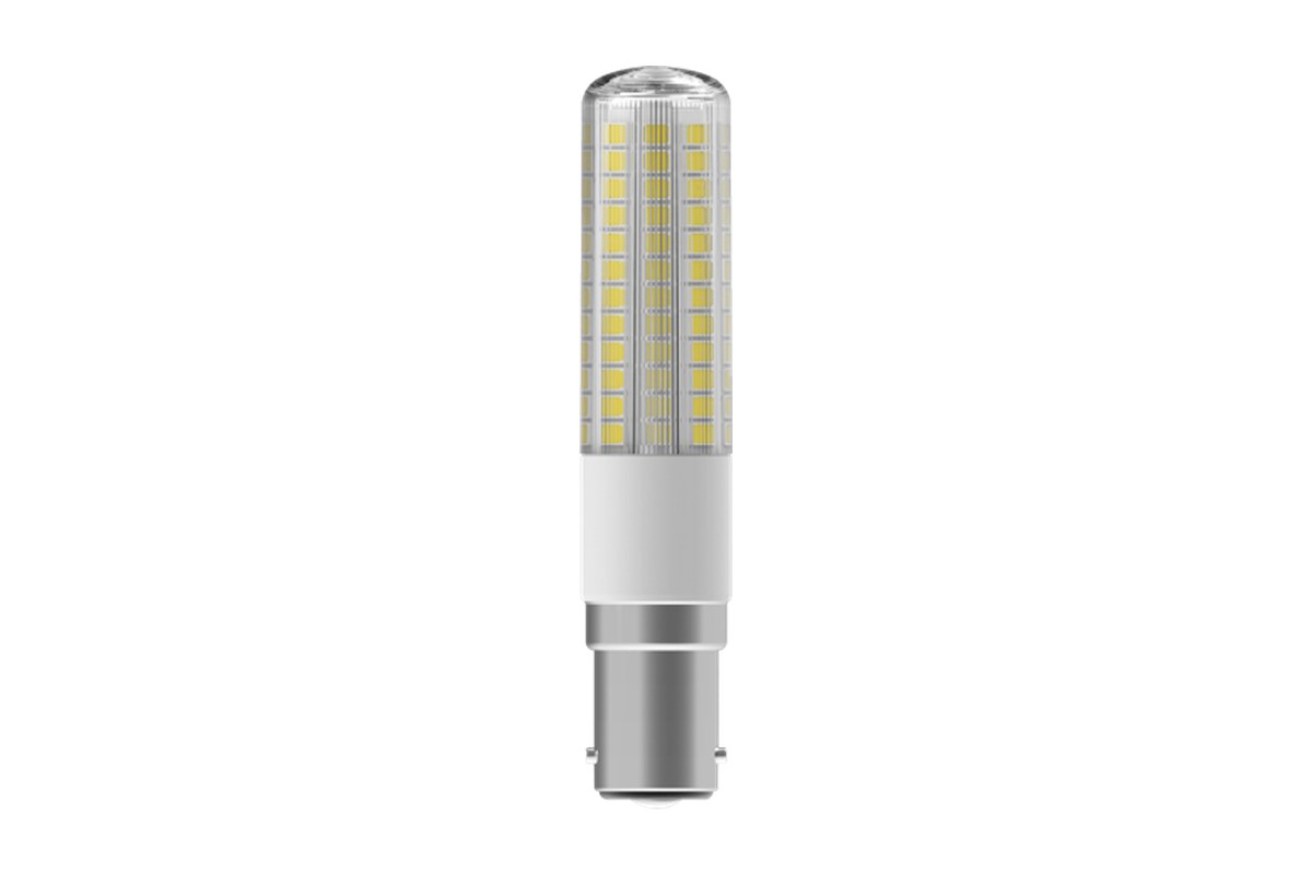 Heldere buislamp met B15d-bajonetfitting