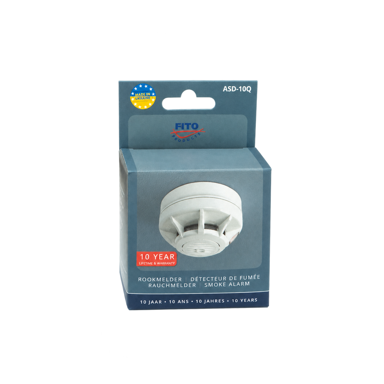 Fito ASD-10Q rookmelder – rook- en hittemelders