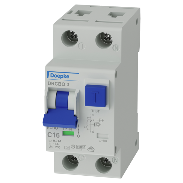 Doepke - DIFF/AUT 16A 0,010 2P F+N "A"C - 09932154