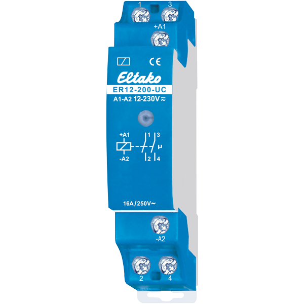 Eltako - Elektronische schakelrelais 2NO 16A - 22200002