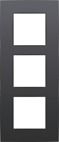 Niko - Drievoudige afdekplaat, 60 mm centerafstand, verticaal, - 122-76300
