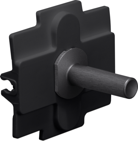 Niko - Toggle voor enkelvoudige schakelfuncties, alu black - 224-57001