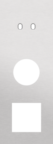 Niko - Drievoudige afdekplaat, verticaal 71 mm centerafstand, voor - 155-57960