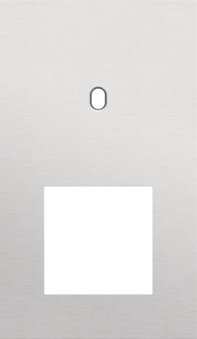 Niko - Tweevoudige afdekplaat, verticaal 60 mm centerafstand, voor - 155-57255
