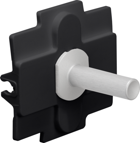 Niko - Toggle voor enkelvoudige schakelfuncties, alu grey - 155-57001