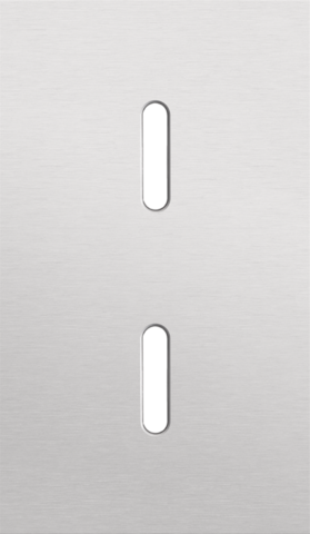 Niko - Tweevoudige afdekplaat, verticaal 60 mm centerafstand, voor - 155-56251
