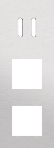 Niko - Drievoudige afdekplaat, verticaal 71 mm centerafstand, voor - 155-56956