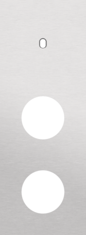 Niko - Drievoudige afdekplaat, verticaal 71 mm centerafstand, voor - 155-57957