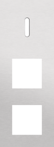 Niko - Drievoudige afdekplaat, verticaal 71 mm centerafstand, voor - 155-56955