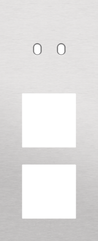 Niko - Drievoudige afdekplaat, verticaal 60 mm centerafstand, voor - 155-57356