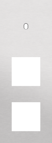 Niko - Drievoudige afdekplaat, verticaal 71 mm centerafstand, voor - 155-57955