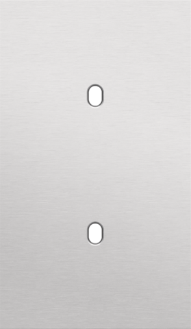 Niko - Tweevoudige afdekplaat, verticaal 60 mm centerafstand, voor - 155-57251