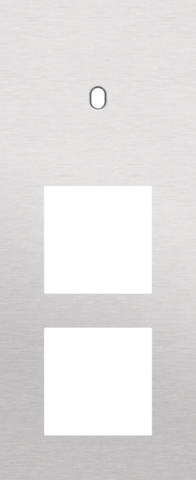 Niko - Drievoudige afdekplaat, verticaal 60 mm centerafstand, voor - 155-57355