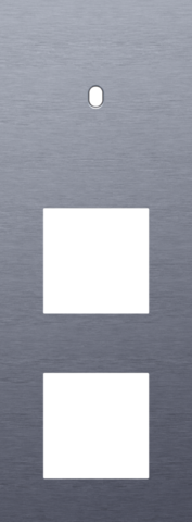 Niko - Drievoudige afdekplaat, verticaal 71 mm centerafstand, voor - 226-57955