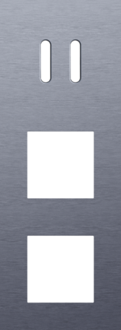Niko - Drievoudige afdekplaat, verticaal 71 mm centerafstand, voor - 226-56956