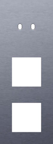 Niko - Drievoudige afdekplaat, verticaal 71 mm centerafstand, voor - 226-57956