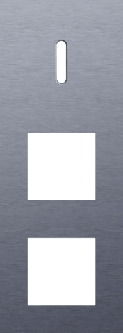 Niko - Drievoudige afdekplaat, verticaal 71 mm centerafstand, voor - 226-56955