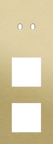 Niko - Drievoudige afdekplaat, verticaal 71 mm centerafstand, voor - 227-57956