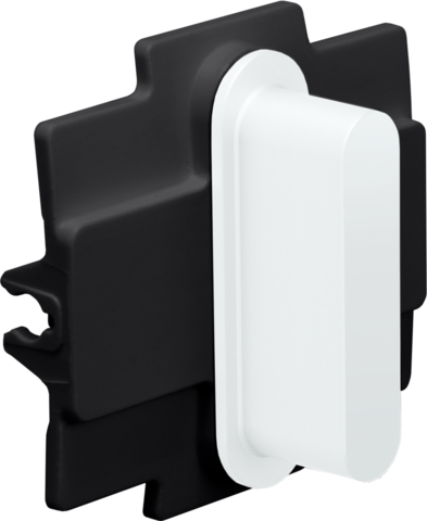 Niko - Rocker voor enkelvoudige schakelfuncties, steel white c - 154-56001