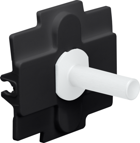 Niko - Toggle voor enkelvoudige schakelfuncties, steel white c - 154-57001