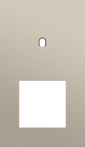 Niko - Tweevoudige afdekplaat, verticaal 60 mm centerafstand, voor - 166-57255