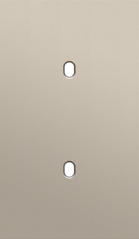 Niko - Tweevoudige afdekplaat, verticaal 60 mm centerafstand, voor - 166-57251