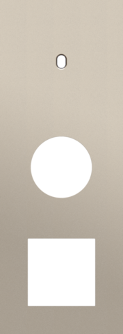 Niko - Drievoudige afdekplaat, verticaal 71 mm centerafstand, voor - 166-57959