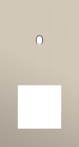 Niko - Tweevoudige afdekplaat, verticaal 71 mm centerafstand, voor - 166-57855