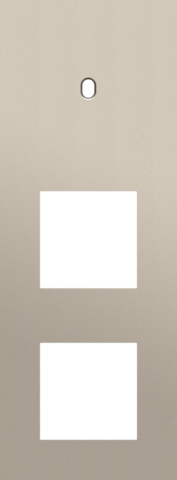 Niko - Drievoudige afdekplaat, verticaal 71 mm centerafstand, voor - 166-57955