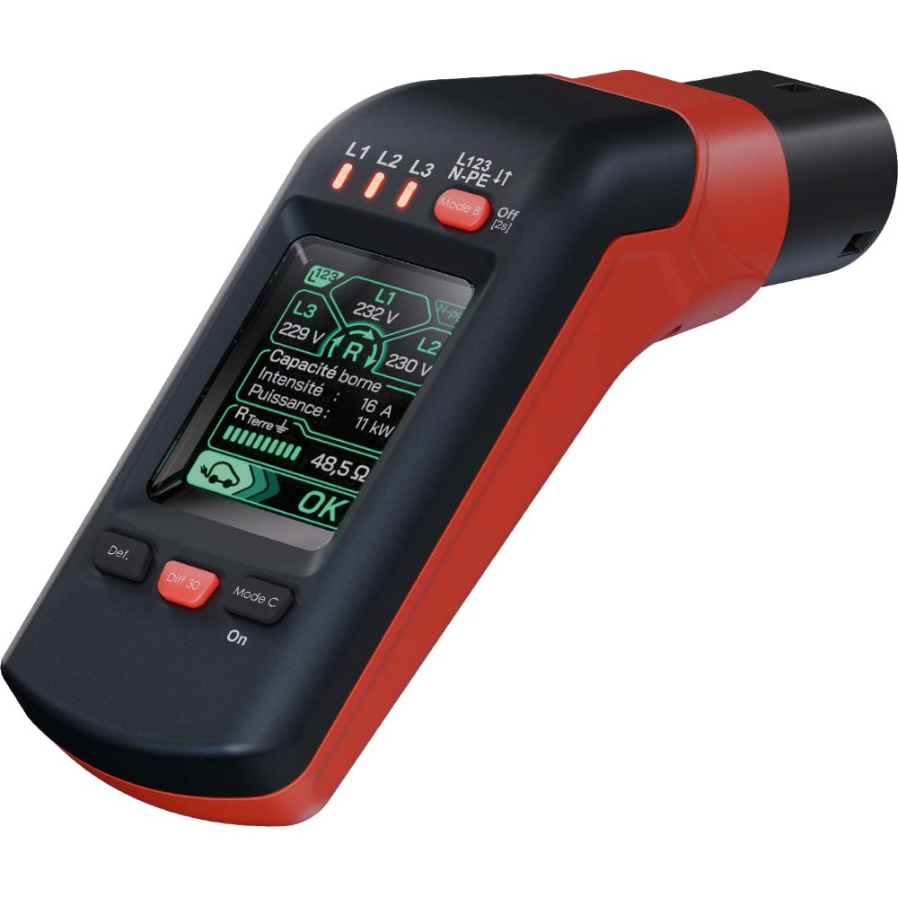 PJP - Laadpaaltester inclusief aarding en RCD test - A85000017