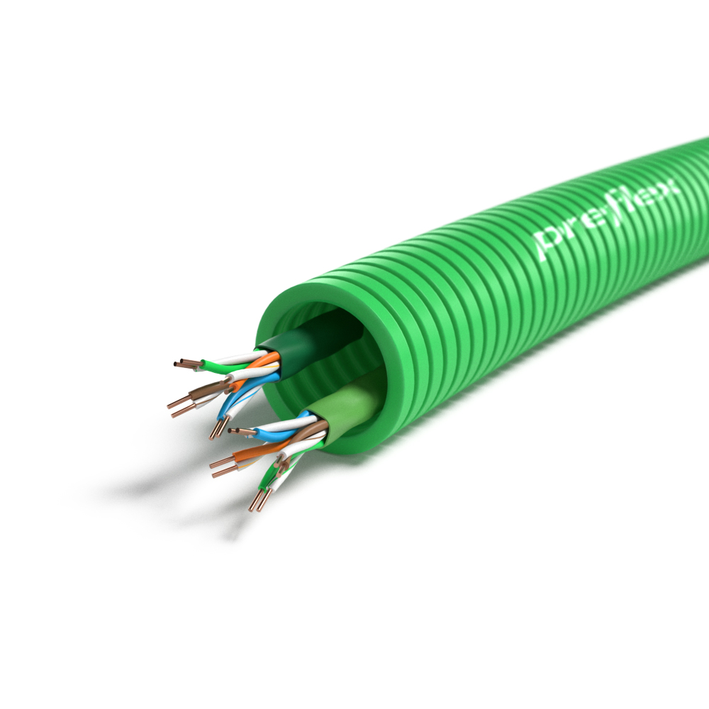 Preflex - SAFE 20mm+2xU/UTP LS0H Cca (a1d2s1) CAT6 R100 - 1234001248