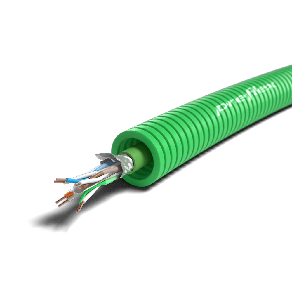 Preflex - SAFE 16mm+F/UTP LS0H Cca (a1d2s1) CAT6 R100 - 1234001223
