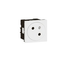 Legrand - Mos.Link ctdoos 2P+A vlak 45° 2 mod wit - 077145L