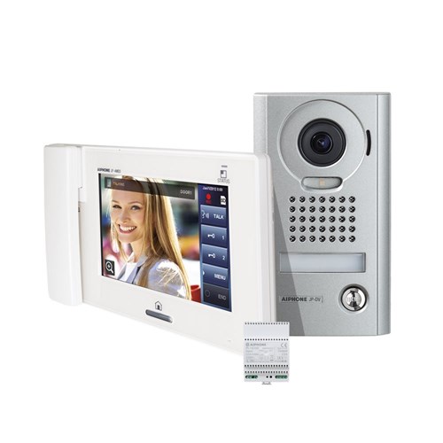 Aiphone - Kit met 170° camera, opbouw en 7" monitor - A01008503