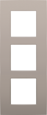 Niko - Drievoudige afdekplaat, 60 mm centerafstand, verticaal, - 134-76300