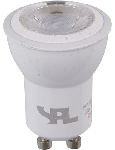 SPL - LED GU10 MR11 35x48mm 230V 240Lm 4W 2700K 827 35° AC Dimbaar - 6-4105