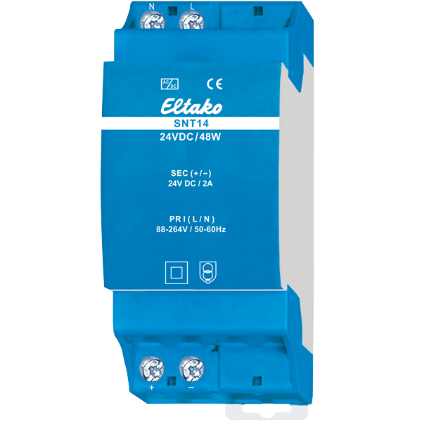 Eltako - Voedingsblok voor DIN rail.230V//24VDC 48W - 30014033