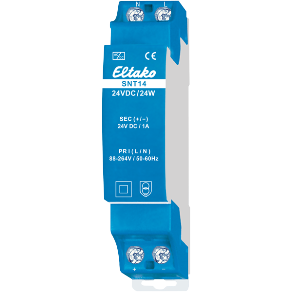 Eltako - Voedingsblok voor DIN rail.230V//24VDC 24W - 30014032