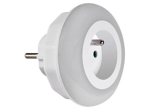 Led nachtlampje met stopcontact en schemersensor - ENL1