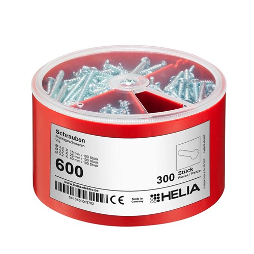 Helia - Montage, Pozidriv schroevenbox - 600