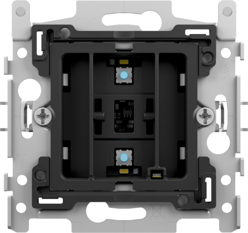 Niko - Sokkel voor een tweevoudige drukknop, met leds en comfortsen - 550-16002