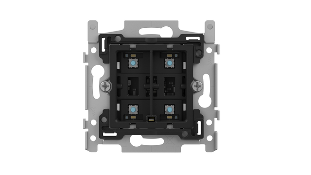 Niko - Sokkel voor een viervoudige drukknop, met leds en comfortsen - 550-16004