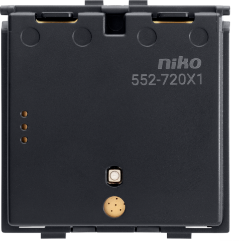 Niko - Draadloze schakelaar met batterij, enkelvoudig, Zigbee®, zon - 552-72011