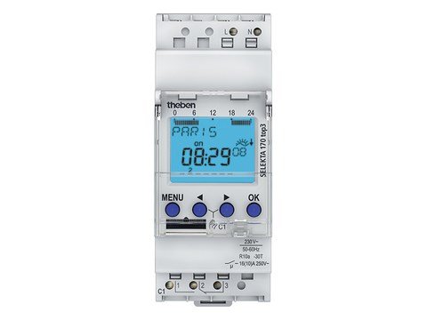 Theben - Digitale astronomische klok 230V 50 60HZ 1CO 16A - 1700130
